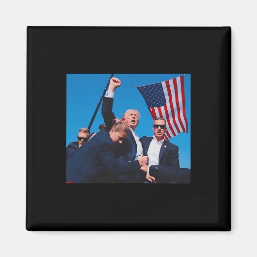 Aimant Tir Trump tir Trump tir Trump 2024 (Devant)