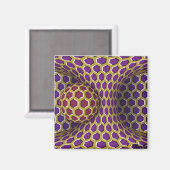 Aimant Tirage de la rotation du dessin d'illusion optique (Recto/Verso)