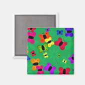 Aimant Tirage papillon (Recto/Verso)