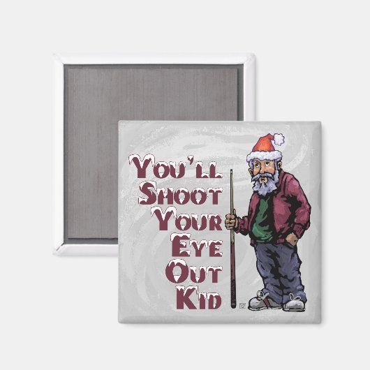 Aimant Tirer l'oeil dehors (Recto/Verso)