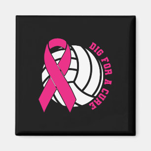 Aimant Tirer Pour Une Volleybyll De Sensibilisation Cure