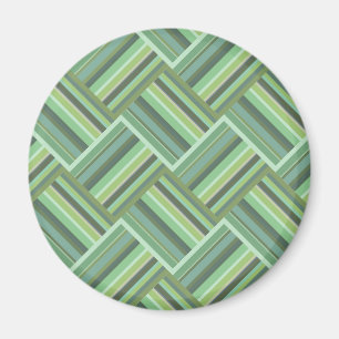 Aimant Tissage de bandes vert olive