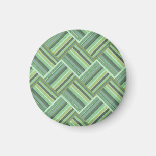 Aimant Tissage de bandes vert olive