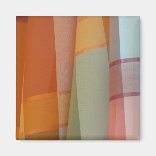 Aimant Tissu coloré (Devant)
