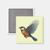 Aimant Tit bleu (Recto/Verso)