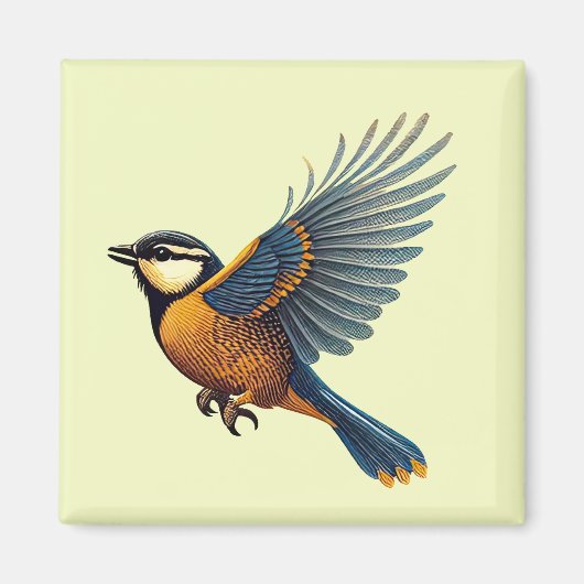 Aimant Tit bleu (Devant)