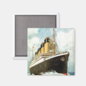 Aimant Titanic en mer (Recto/Verso)