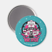 Aimant Titans Ados, allez ! | Retro Moto Graphic (Recto/Verso)