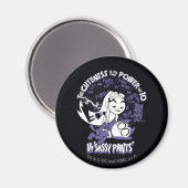 Aimant Titans Ados, allez ! | Starfire & Mr Sassy Pants (Recto/Verso)