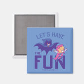 Aimant Titans Ados, allez ! | Starfire & Raven "Ayez Le P (Recto/Verso)