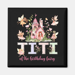 Aimant Titi de la fée d'anniversaire fille magique appari