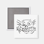 Aimant TiTi DoodleNut par Cussdum Designs (Recto/Verso)