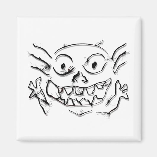 Aimant TiTi DoodleNut par Cussdum Designs (Devant)