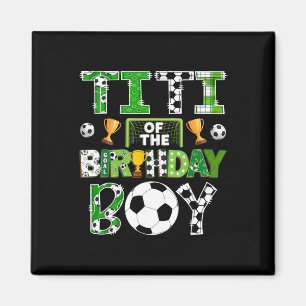 Aimant Titi du joueur de football du garçon de la fête d'