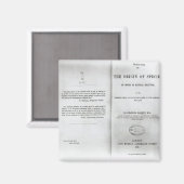 Aimant Titre à "Sur l'origine des espèces" (Recto/Verso)