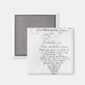 Aimant Titre manuscrit de The Well Temhed (Recto/Verso)