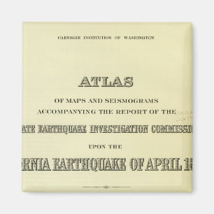Aimant Titre Page Atlas California