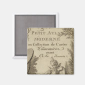 Aimant Titre Page Petit atlas moderne (Recto/Verso)