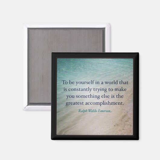 Aimant To be yourself (Recto/Verso)