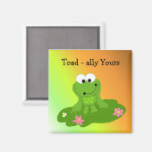 Aimant Toad-ally Yours Silly Frog (Recto/Verso)