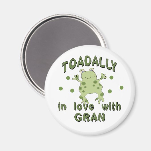 Aimant TOADALY Love Gran Frog (Recto/Verso)