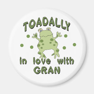 Aimant TOADALY Love Gran Frog