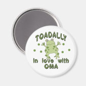 Aimant TOADALY Love Oma Frog (Recto/Verso)