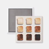 Aimant Toast brûlé (Recto/Verso)