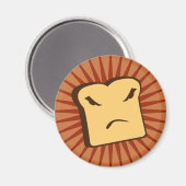 Aimant Toast de Rather Angry (Recto/Verso)