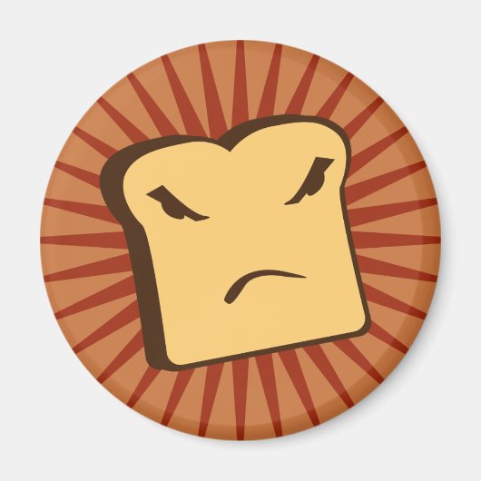 Aimant Toast de Rather Angry (Devant)