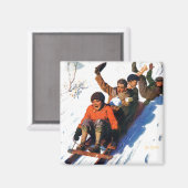 Aimant Tobagganing (Recto/Verso)