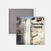 Aimant Toccoa Falls, Géorgie (Recto/Verso)