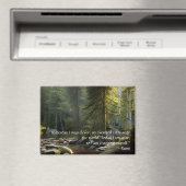 Aimant Today I Am Wise Quote Nature Landscape  (In Situ (Lave-vaisselle))