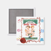 Aimant "Toddler Knit" (Recto/Verso)