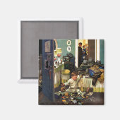 Aimant Toddler vide les sacs (Recto/Verso)