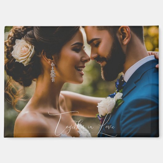 Aimant #TogetherinLoveMagnet (Recto)