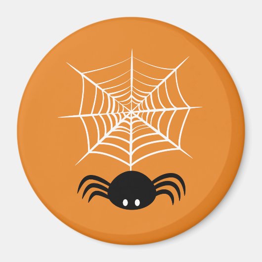Aimant Toile d'araignée Halloween (Devant)