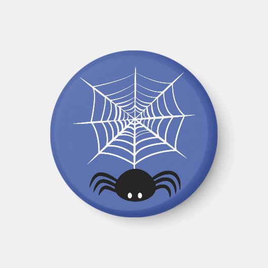 Aimant Toile d'araignée Halloween (Devant)