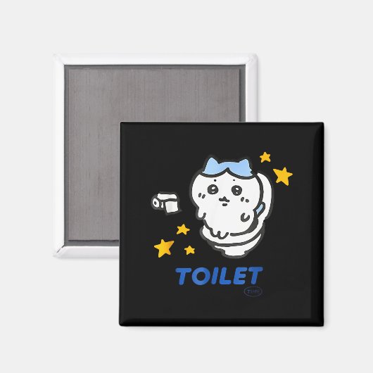 Aimant Toilet Time Chikawa Meme Funny Tee  (Recto/Verso)