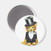 Aimant Toilettage de chat (Recto/Verso)