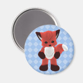 Aimant Toit Fox Cuddle (Recto/Verso)