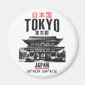 Aimant Tokyo (Devant)