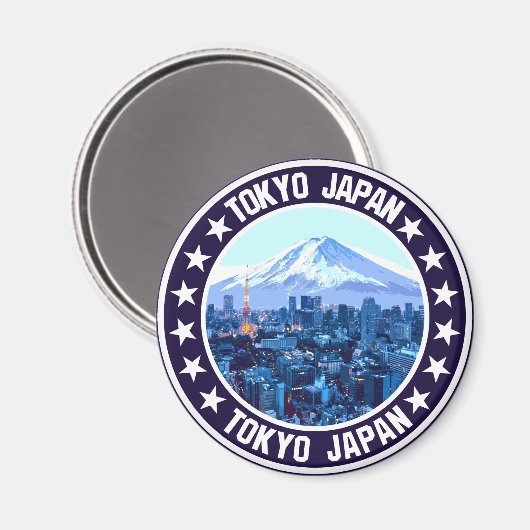 Aimant Tokyo (Recto/Verso)