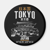 Aimant Tokyo (Devant)