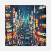 Aimant Tokyo en mouvement (Devant)