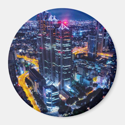 Aimant Tokyo la nuit (Devant)