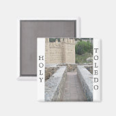 Aimant Toledo, Espagne (Recto/Verso)