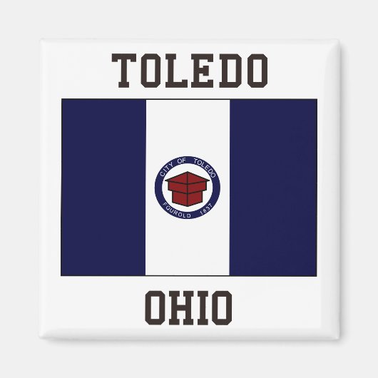 Aimant Toledo, Ohio USA (Devant)
