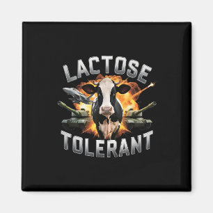 Aimant Tolérant au lactose Funny Cow Mème Fromage Diet Gy