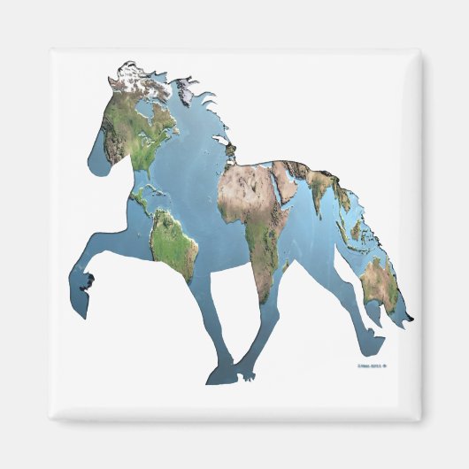 Aimant Tolérer le monde (Devant)